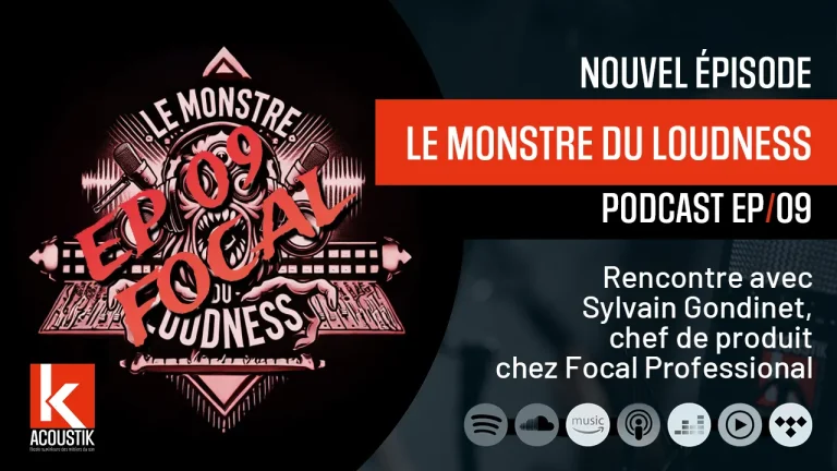 Le Monstre du Loudness EP 09 – Rencontre avec Sylvain Gondinet, chef de produit chez Focal Professional